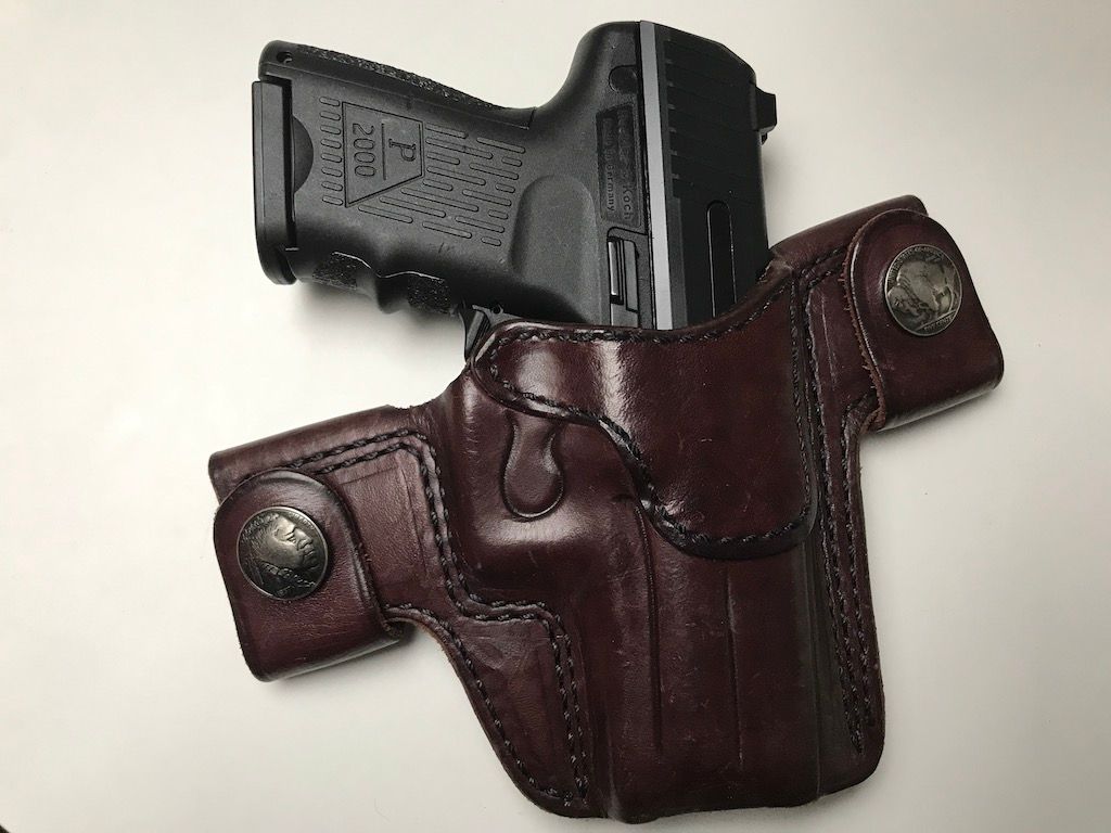 SPF Alessi CQCS Custom Leather Holster for a P2000 AND/or P2000sk